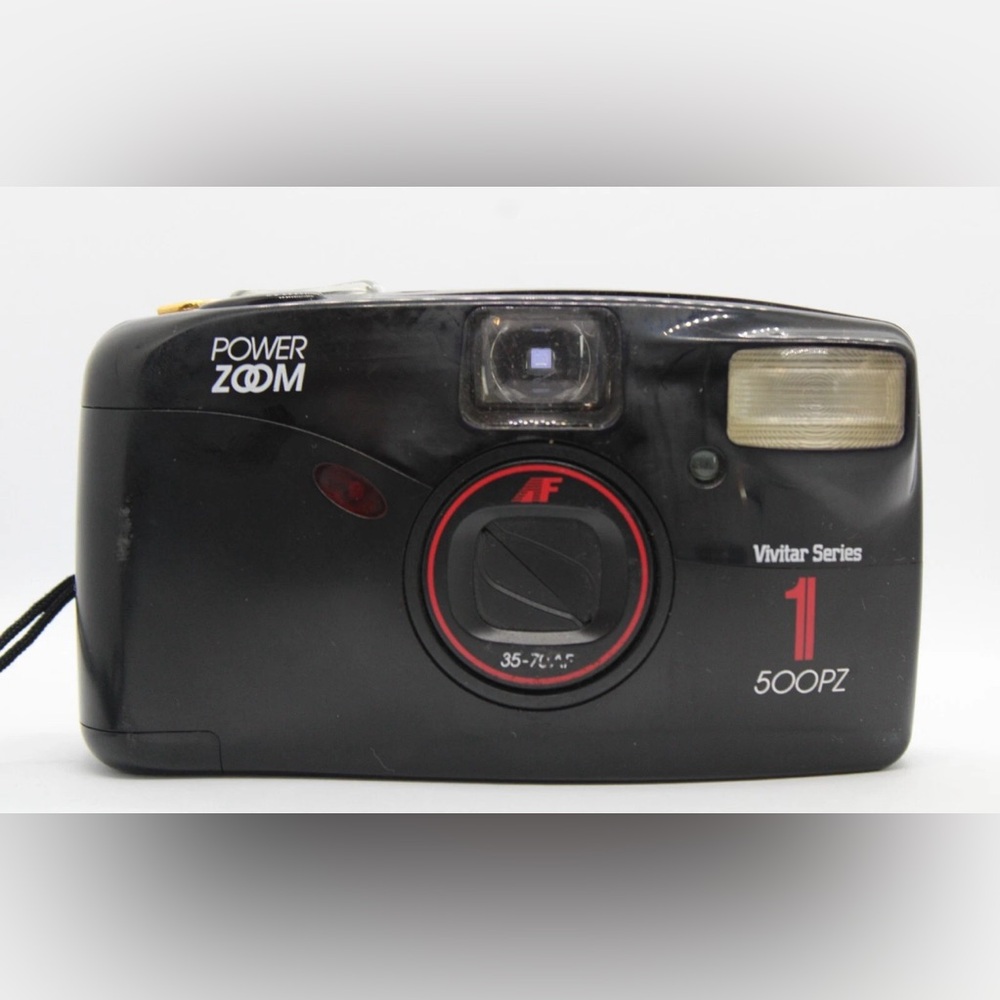 Vintage Vivitar Series 1 500PZ 35mm Power Zoom Film Camera 35-70 AF - Untested